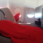 A Premium Passenger Sleeping