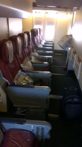 best economy seat on a Qantas 747