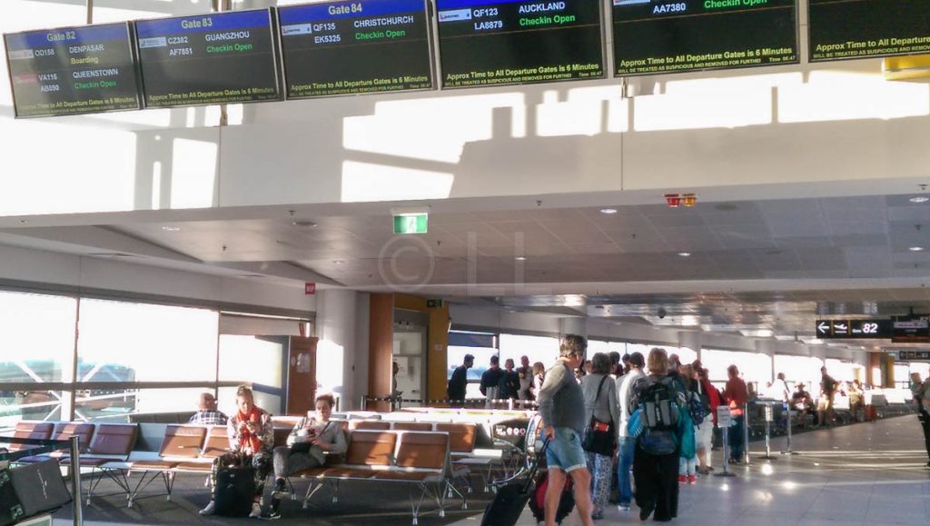 Brisbane International Airport : Departures - Economy 