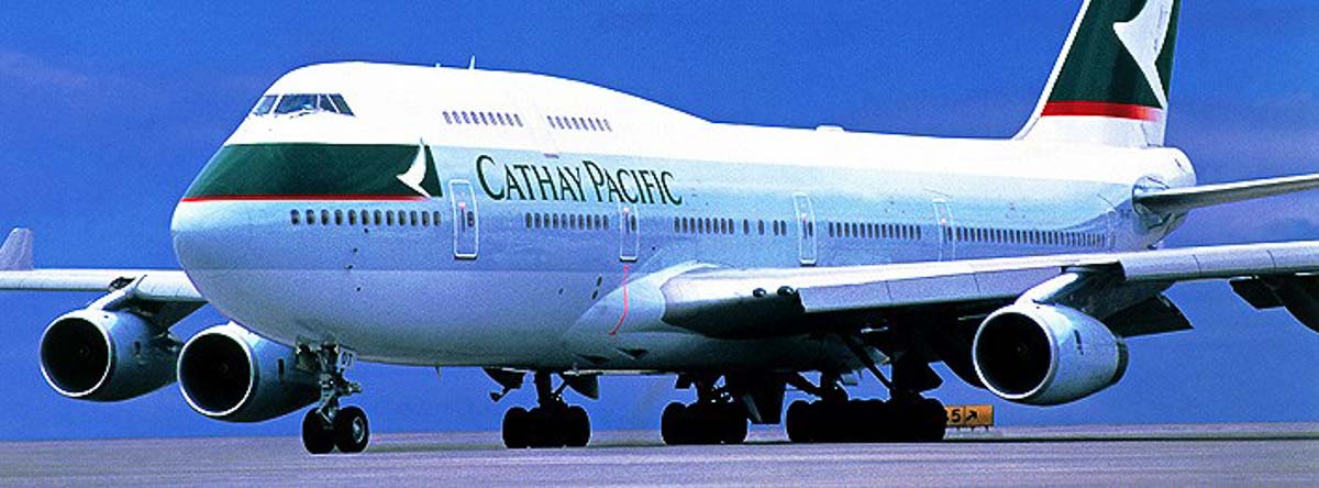 Cathay Pacific's last B747
