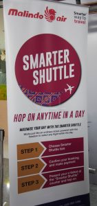 Malindo Air City Check-in, Smarter Shuttle