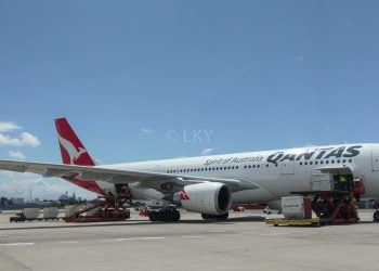 Qantas A330-202, Flights Between Sydney And Beijing