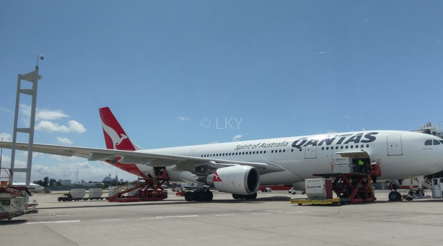 Qantas A330-202, Flights Between Sydney And Beijing