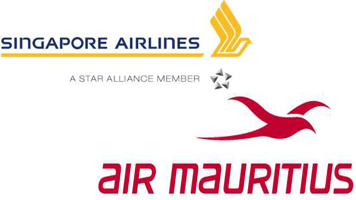 Singapore Airlines, Air Mauritius Codeshare