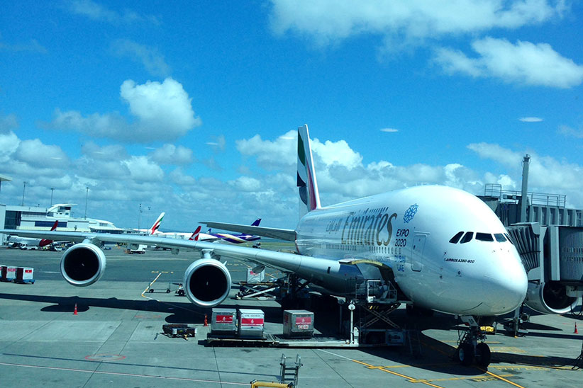 Emirates: Brisbane to Auckland