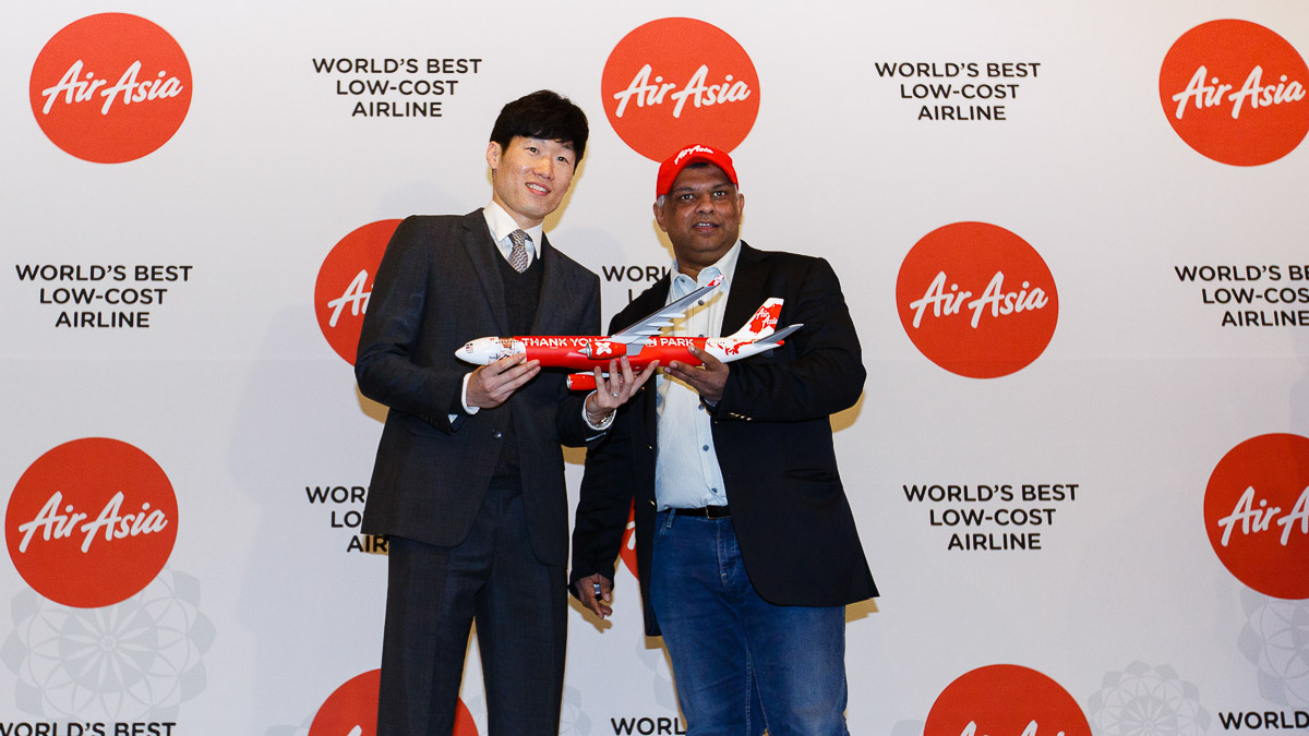 Sports Icon Park Ji Sung is now AirAsia Global Ambassador