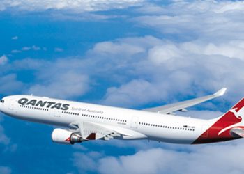 Qantas A 330, In Flight