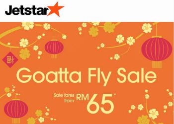 Jetstar’s ‘Goatta Fly Sale’, Until 2nd March