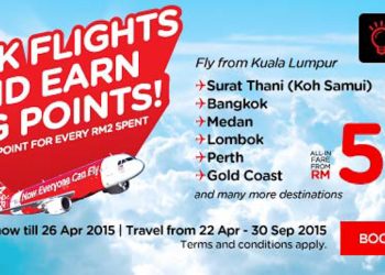 Special Fares, Extra BIG Points From AirAsia