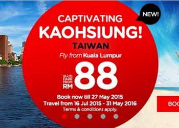 AirAsia Launches Kuala Lumpur Kaohsiung Direct Flights