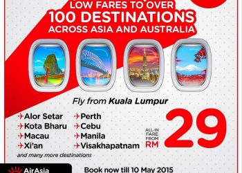 May Sale Fares Aplenty At AirAsia