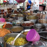 Penang food, take away, nasi ulam