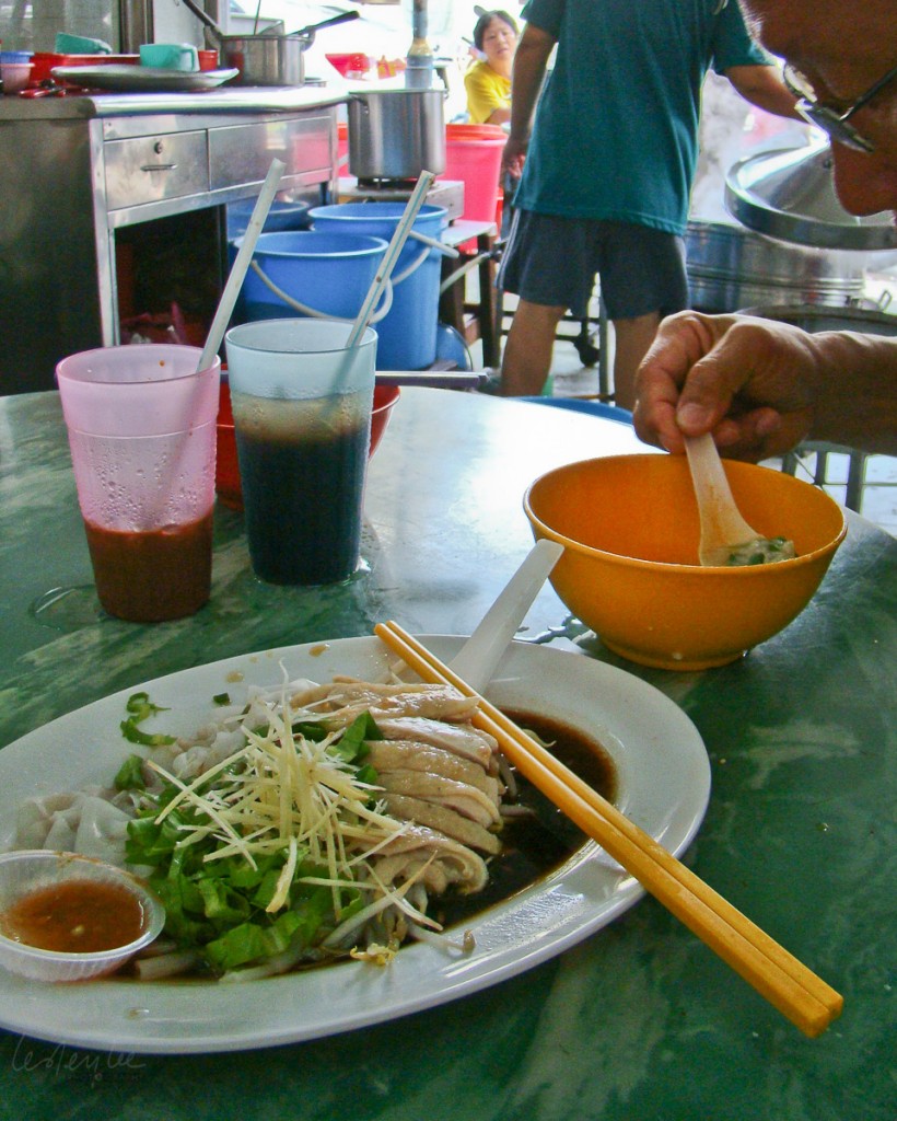 Penang Food, Steamed Chicken Hor Fun