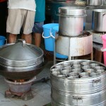 Penang food, steamed herbal soup