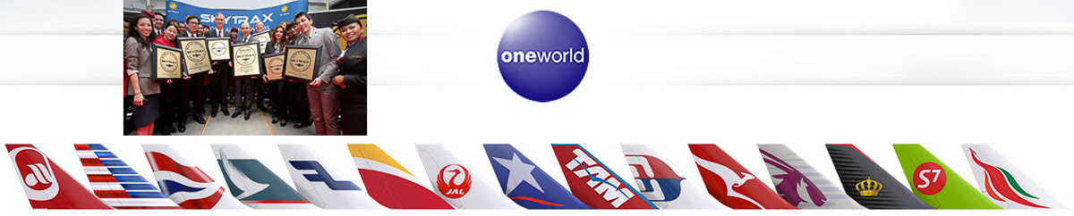 oneworld takes out Skytrax’s best airline alliance award for third year running
