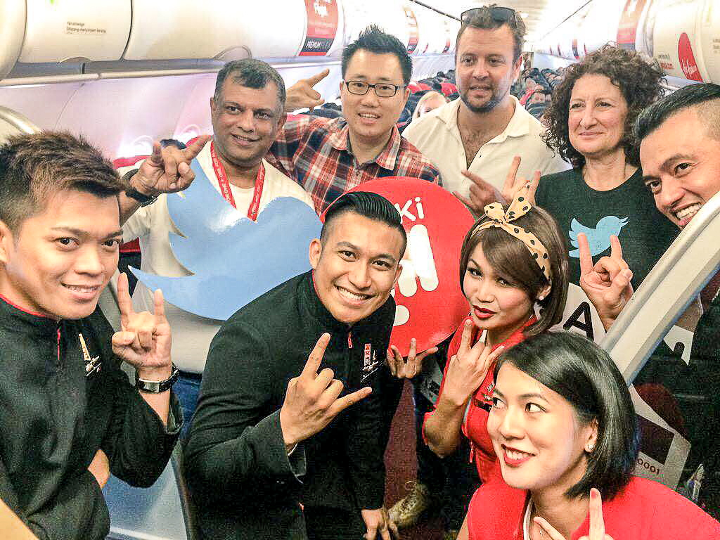 Tweet from the skies with AirAsia