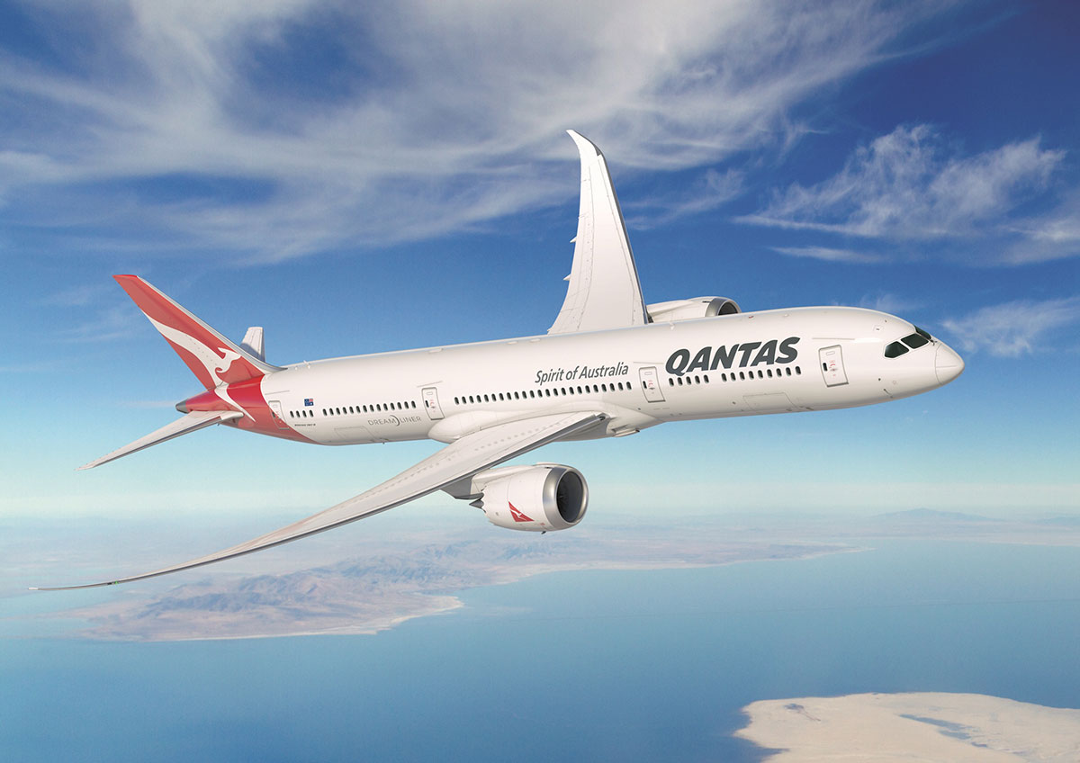 Qantas introduces Boeing 787-9 Dreamliner from 2017