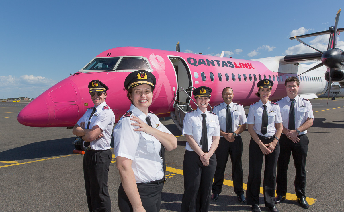 Qantas Pilots will FlyPink this October
