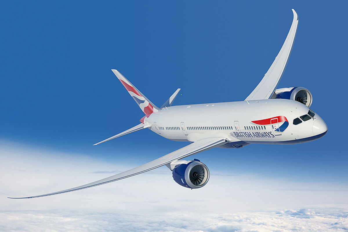 British Airways takes delivery of their first Dreamliner