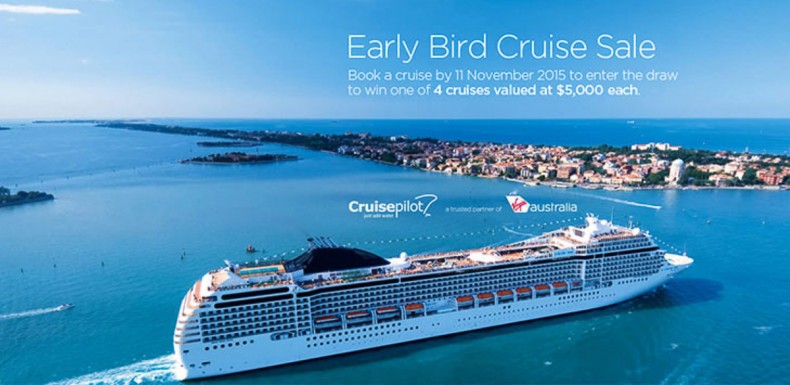 Go Cruising with Virgin Australia - Economy Traveller