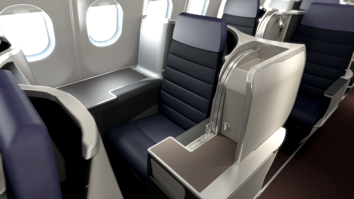 Malaysia Airlines A330, Business Class seating