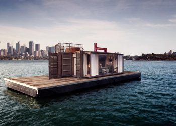 Australia’s First  travelling Hotel Suite Floats Into Sydney