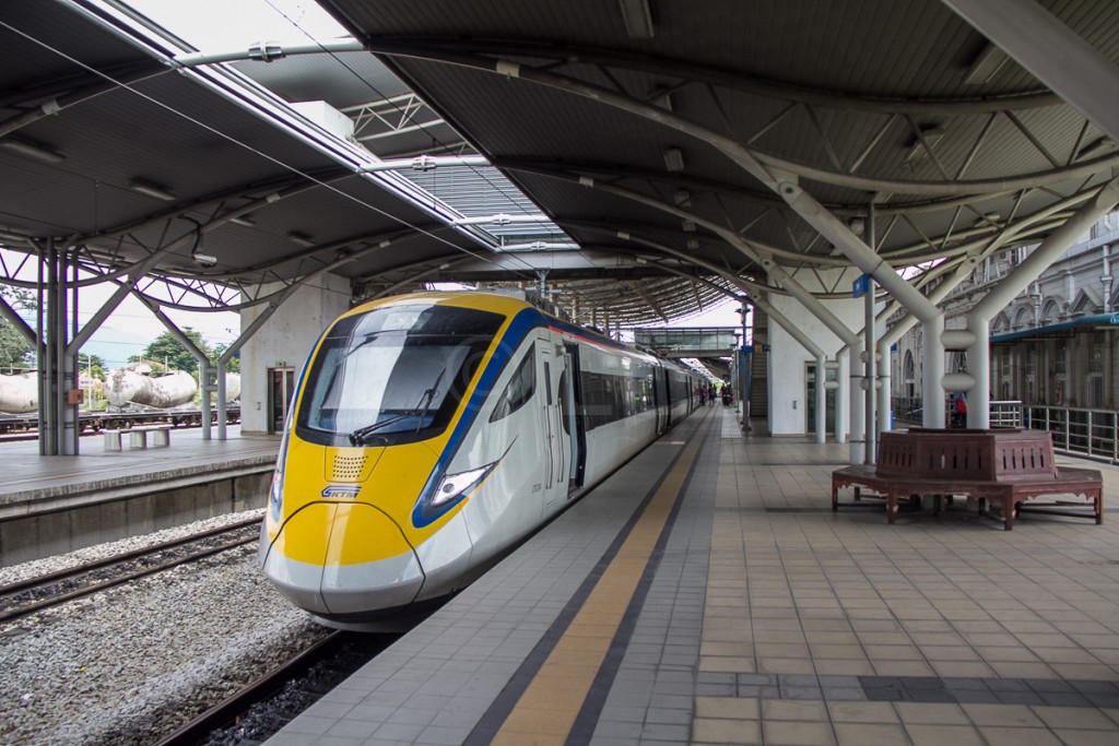 Catch the train - ETS to Ipoh - Economy Traveller