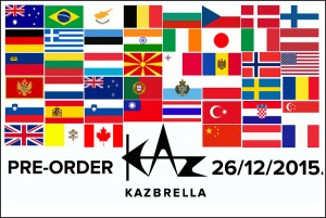 Kazbrella countries