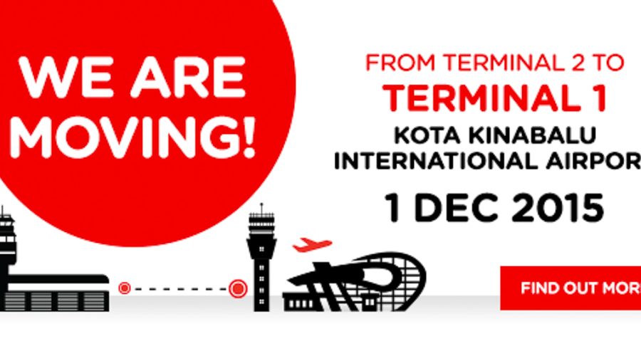AirAsia KK Terminal Change