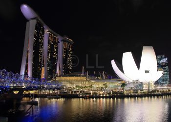 Singapore At Night,