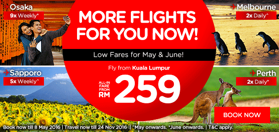 AirAsia X adds extra flights on popular routes