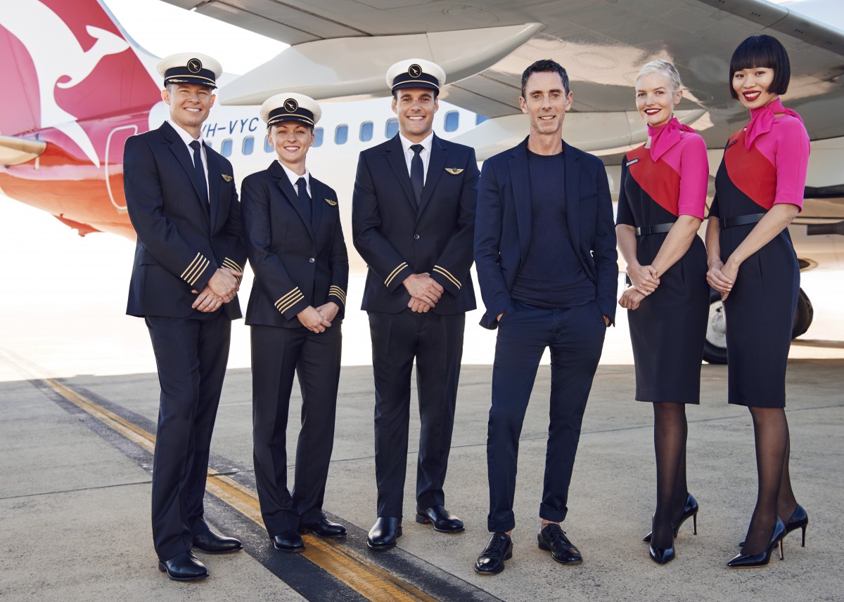 Qantas pilots get a new look