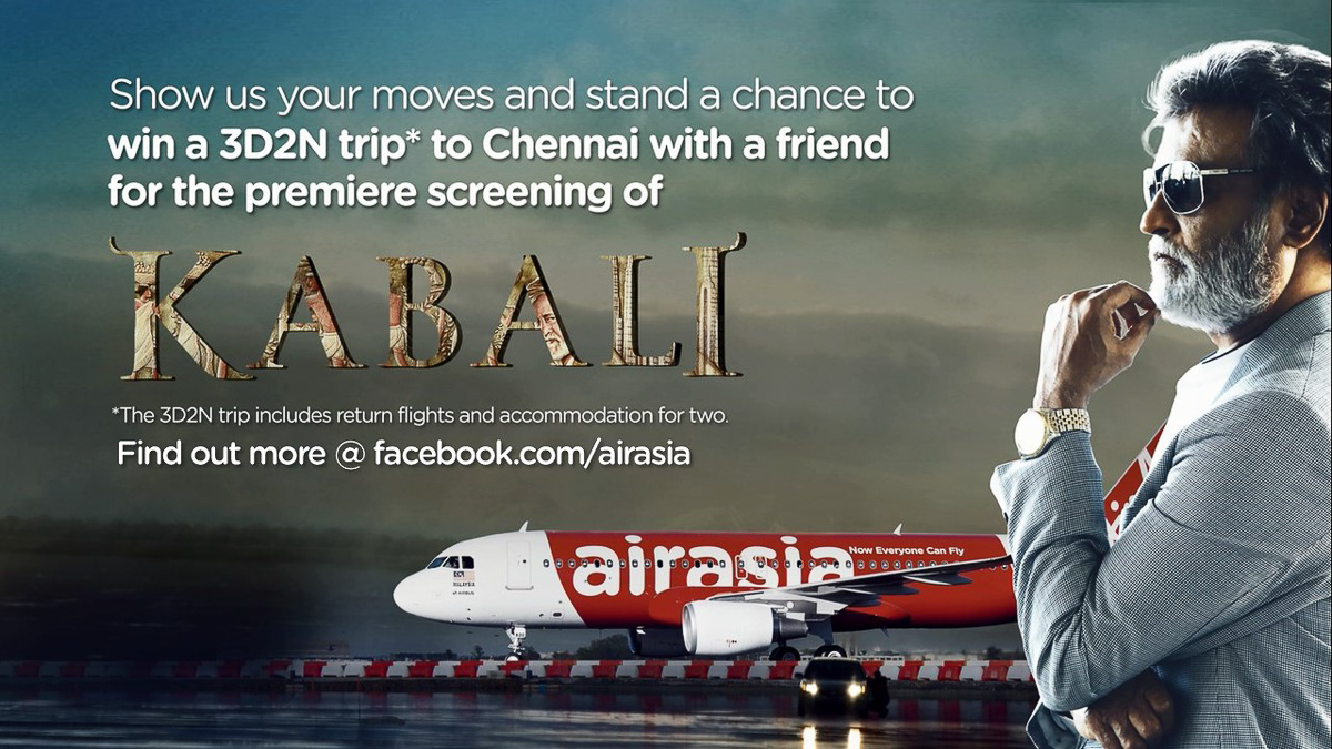 AirAsia Kabali Contest & Seat Promo