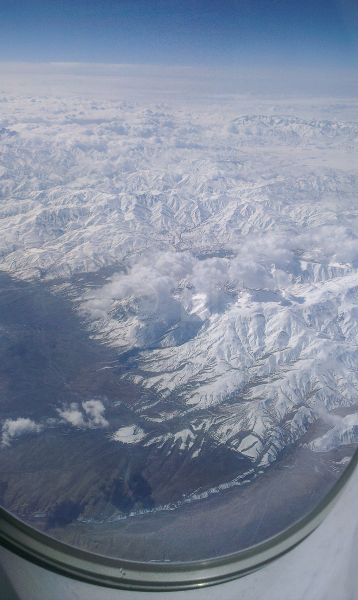 snow peaks in Iran