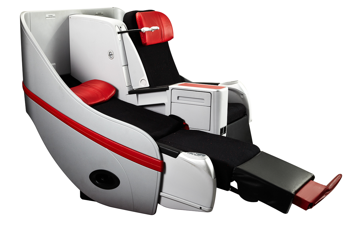 AirAsia X flatbed seats
