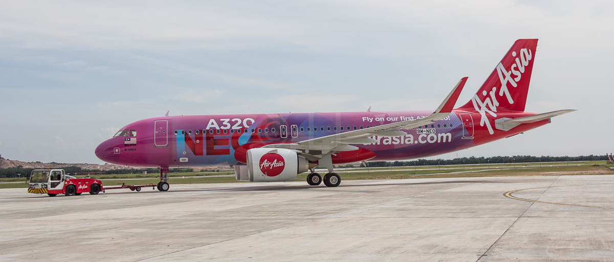 AirAsia A320 family,AirAsia turns 18,AirAsia's first Airbus A320neo