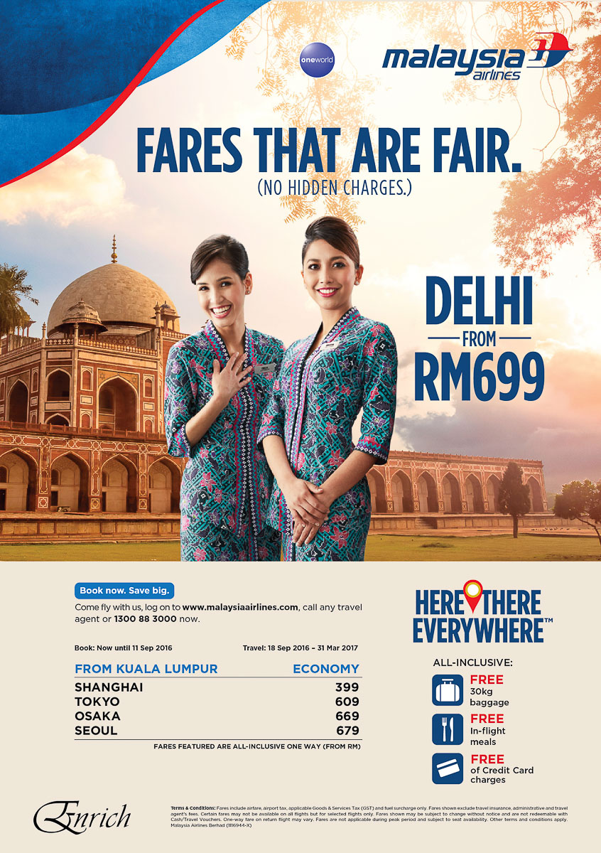 Post MATTA Fair offers at Malaysia Airlines - Economy ...