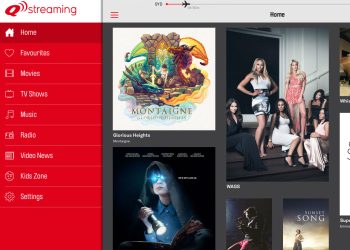 Qantas Q Streaming Menu Options