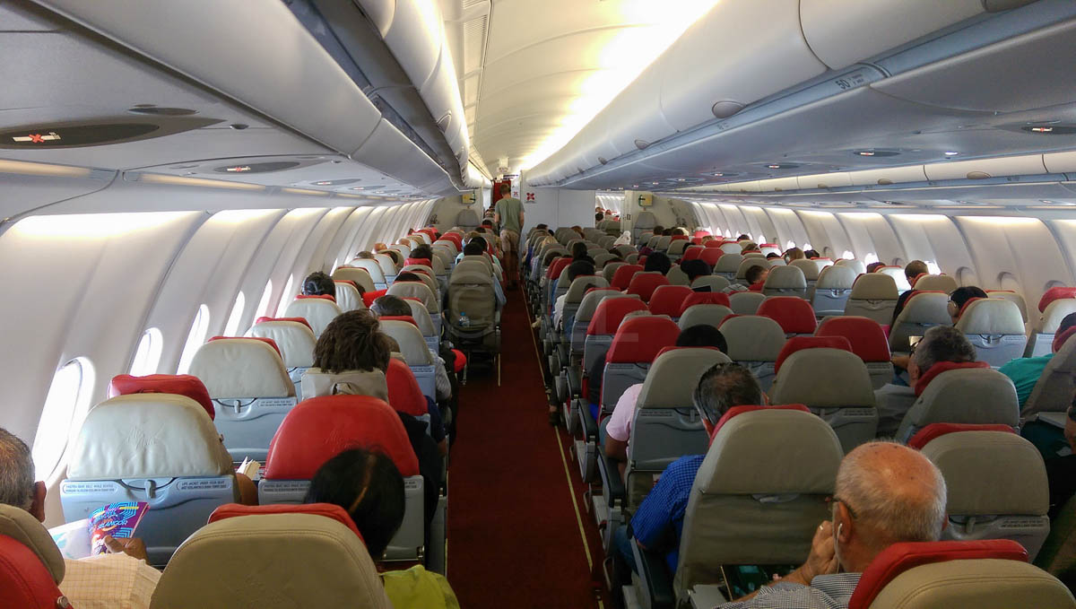 Best Standard Seat On An Airasia X A330 Economy Traveller