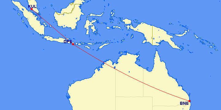 Malindo Air launches Brisbane-Bali-Kuala Lumpur flights