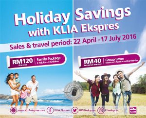 KLIA Ekspres savers