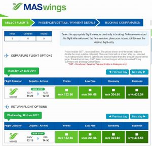 MASwings offer