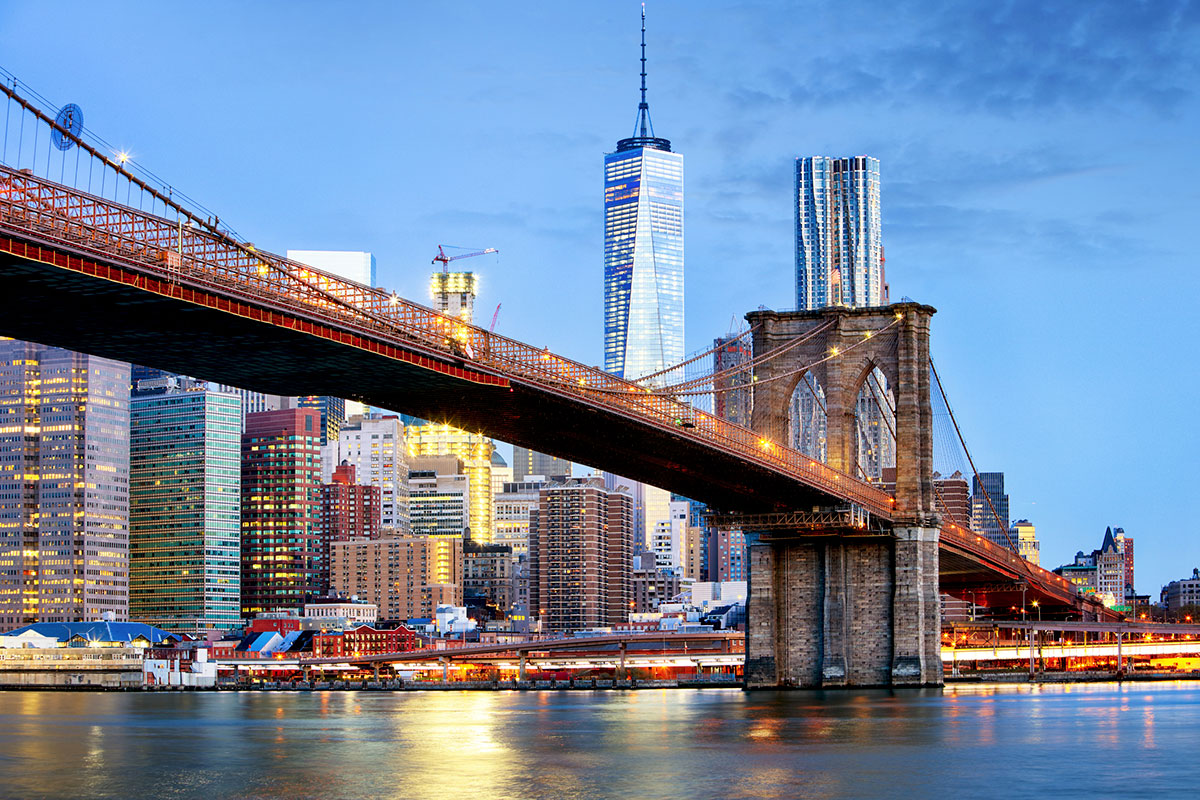 Cheapflights - New York - Manhattan and Brooklyn Bridge