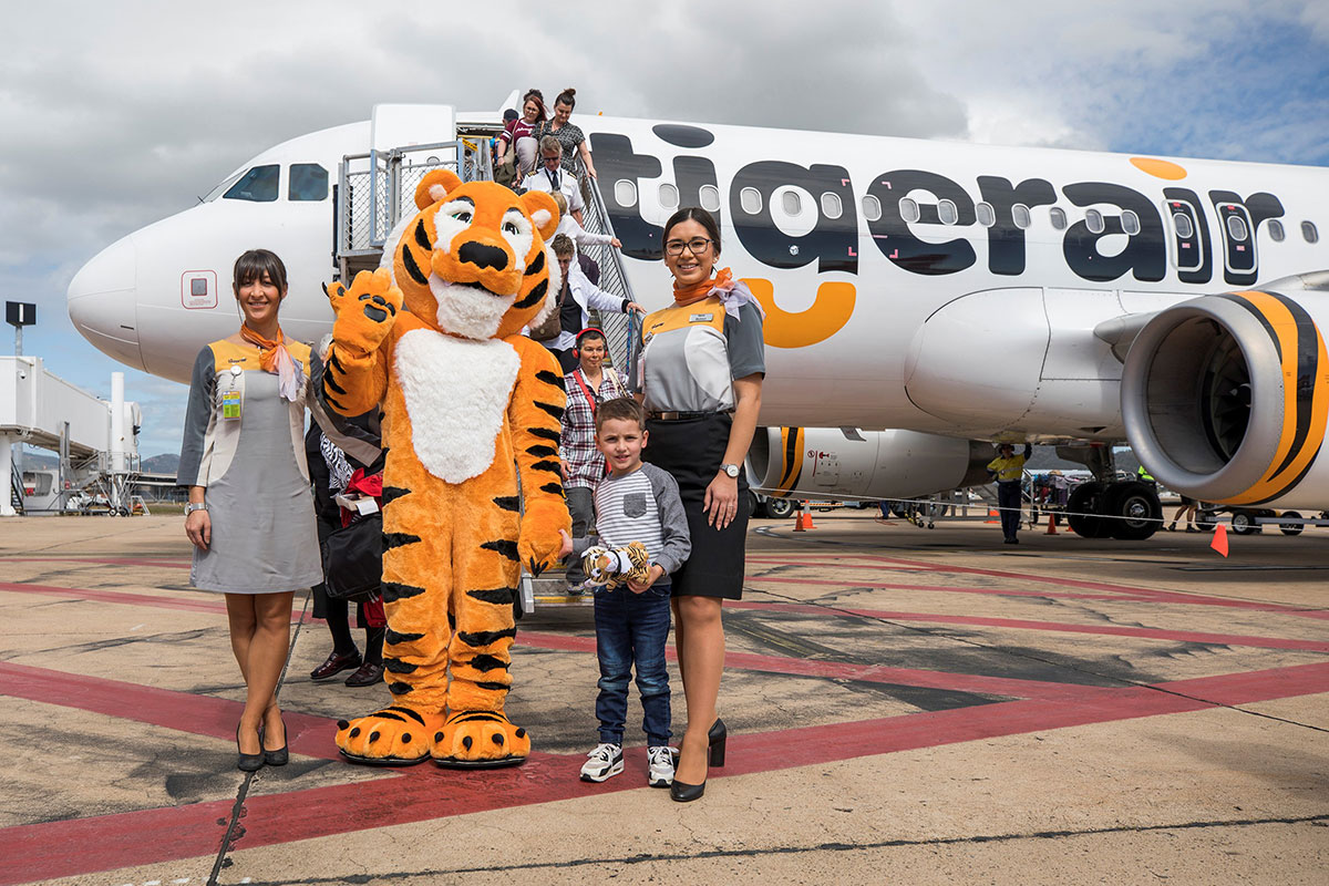 Tigerair Australia - Townsville arrival