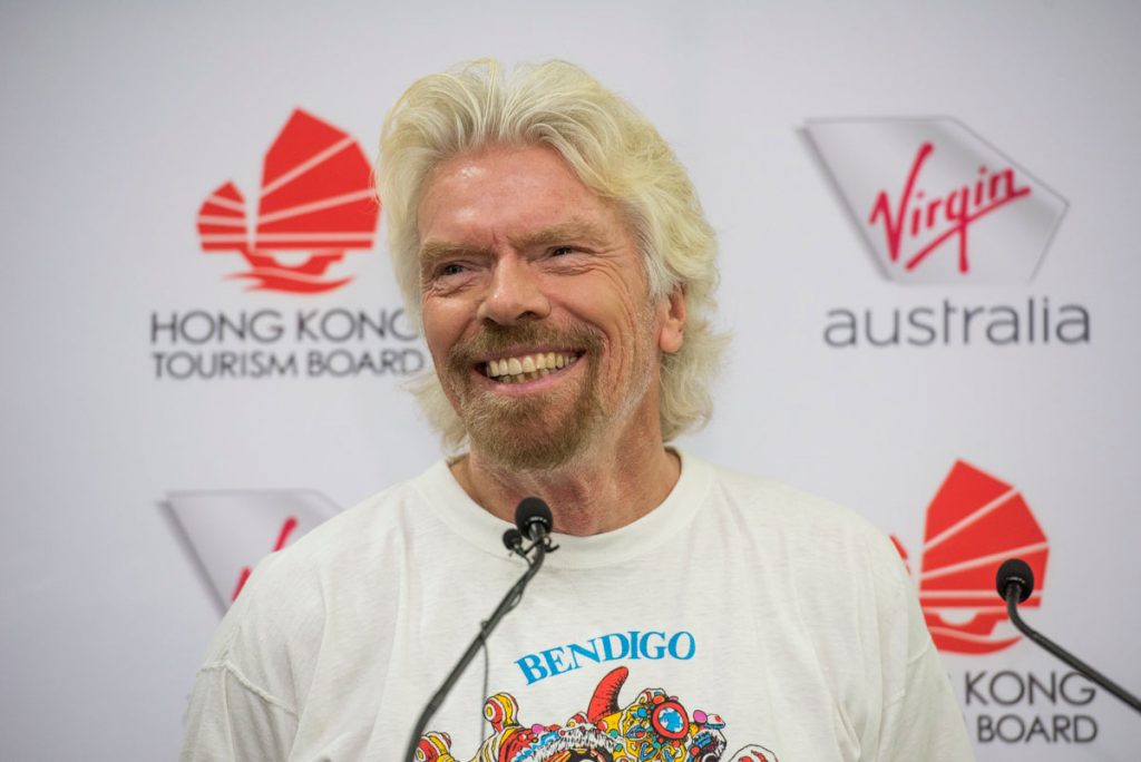 Virgin Australia launches Melbourne-Hong Kong service - Sir Richard Branson