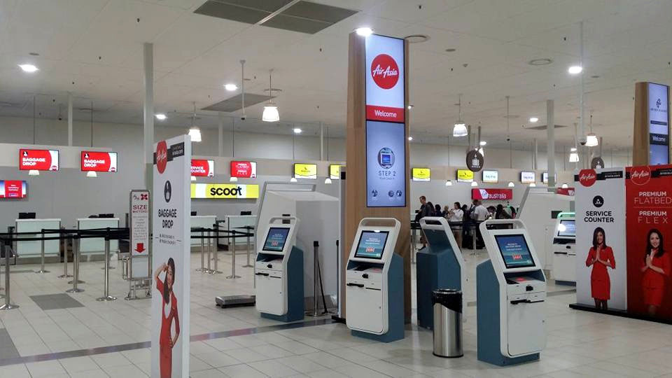 air asia self check in luggage