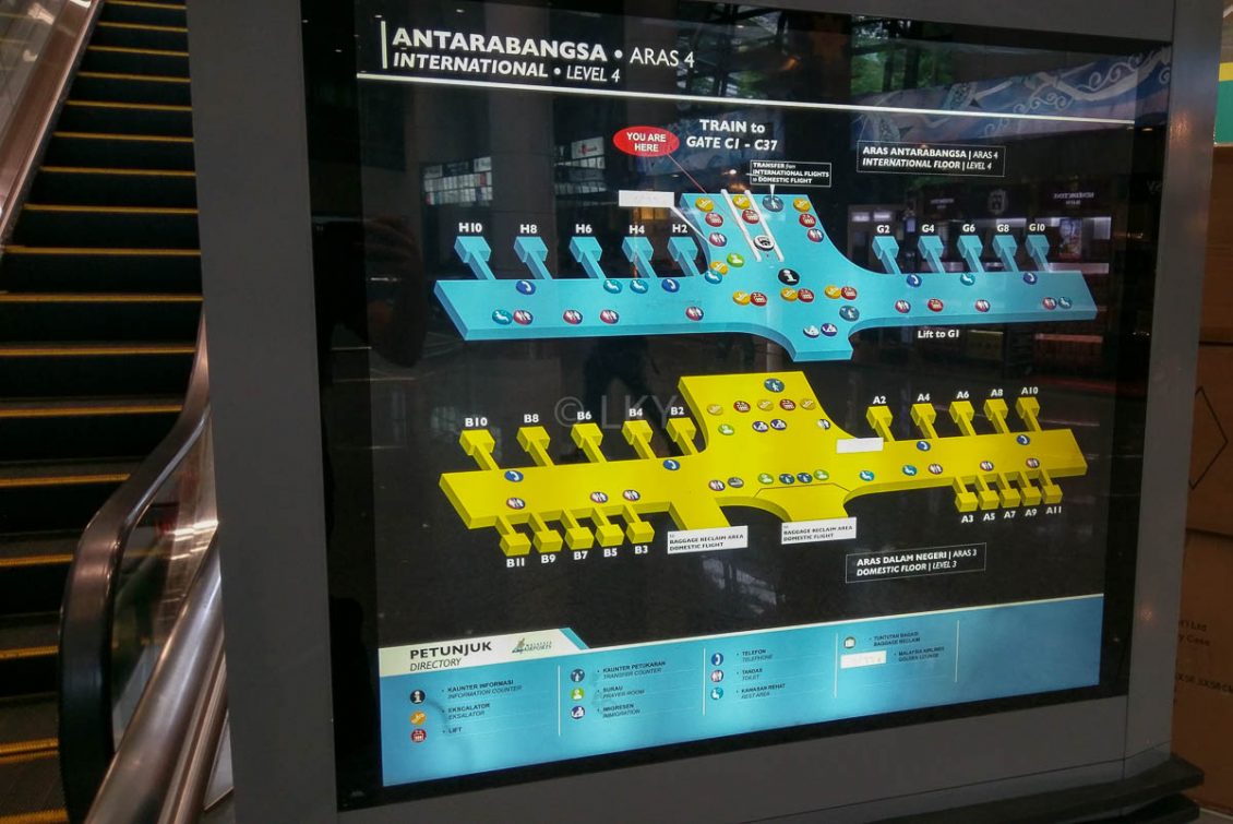 KLIA - Kuala Lumpur International Airport Explained - Economy Traveller