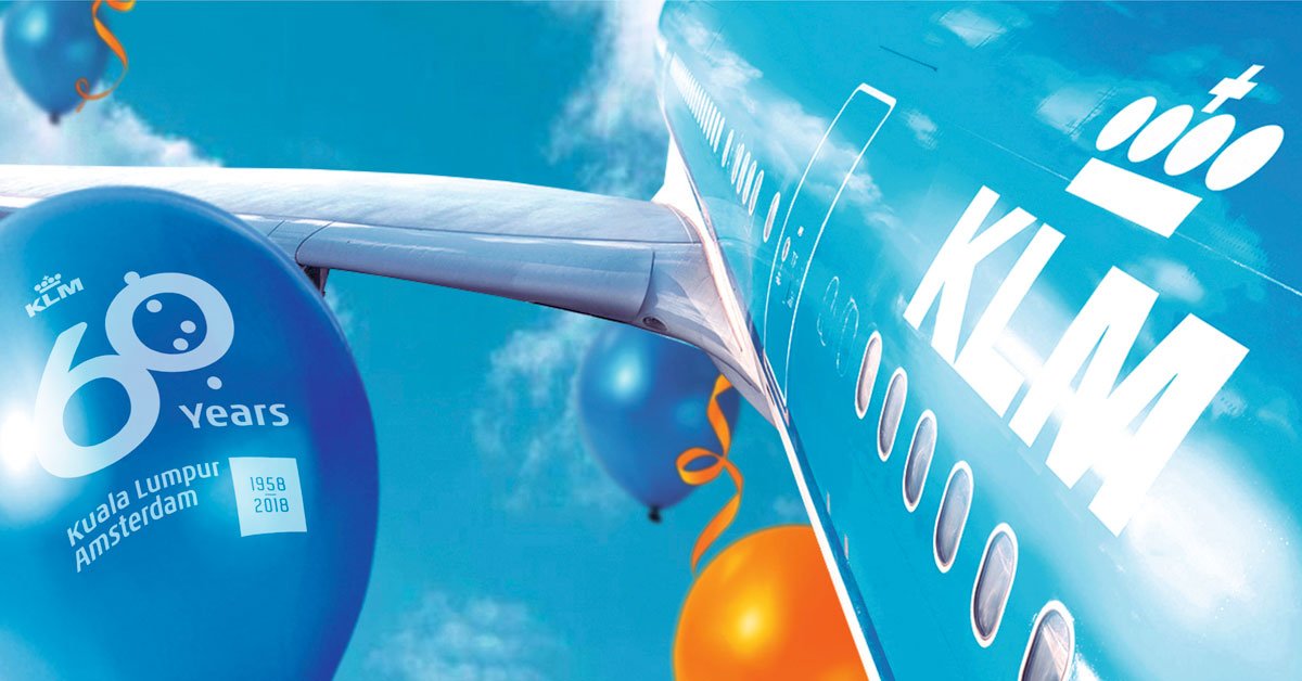 KLM celebrates 60 years of flights between Amsterdam and Kuala Lumpur