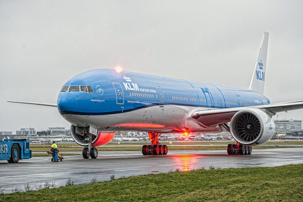 KLM Boeing 777-300ER - Courtesy KLM