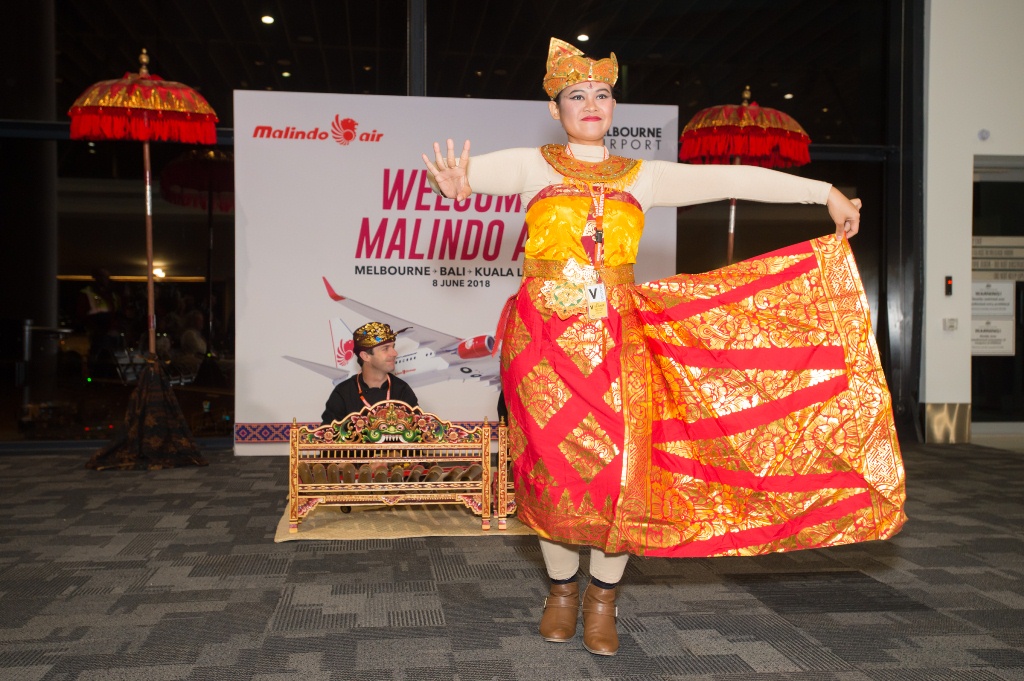 Malindo Air Melbourne-Bali launch: Balinese dance